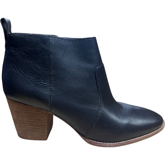 Madewell Brenner Boot Leather Ankle Boot  Zip Women US 9.5 - Picture 5 of 8